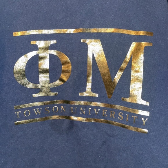 Phi Mu comfort colors long sleeve sweatshirt - Picture 5 of 6